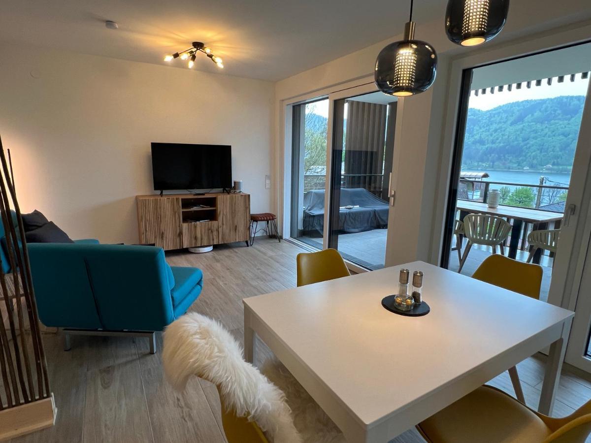 Ferienwohnung Mit Seeblick - Ossiacher See Gerlitzen Заттендорф Экстерьер фото